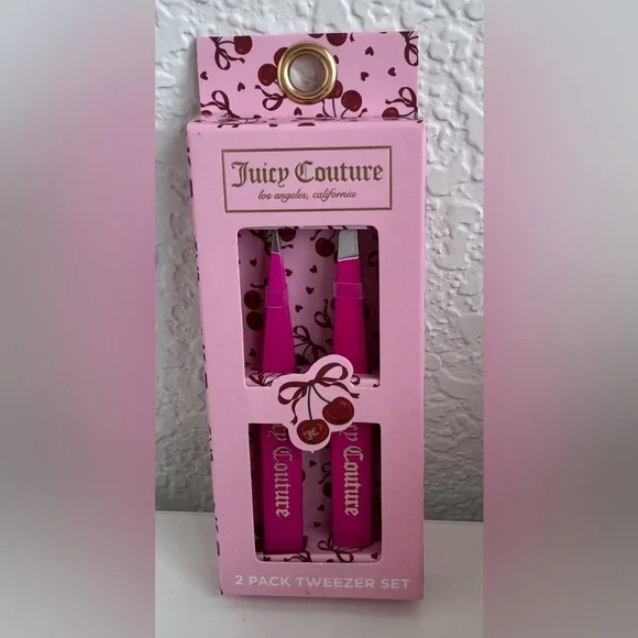 Juicy Couture Pink Tweezer Set - Picture 1 of 4